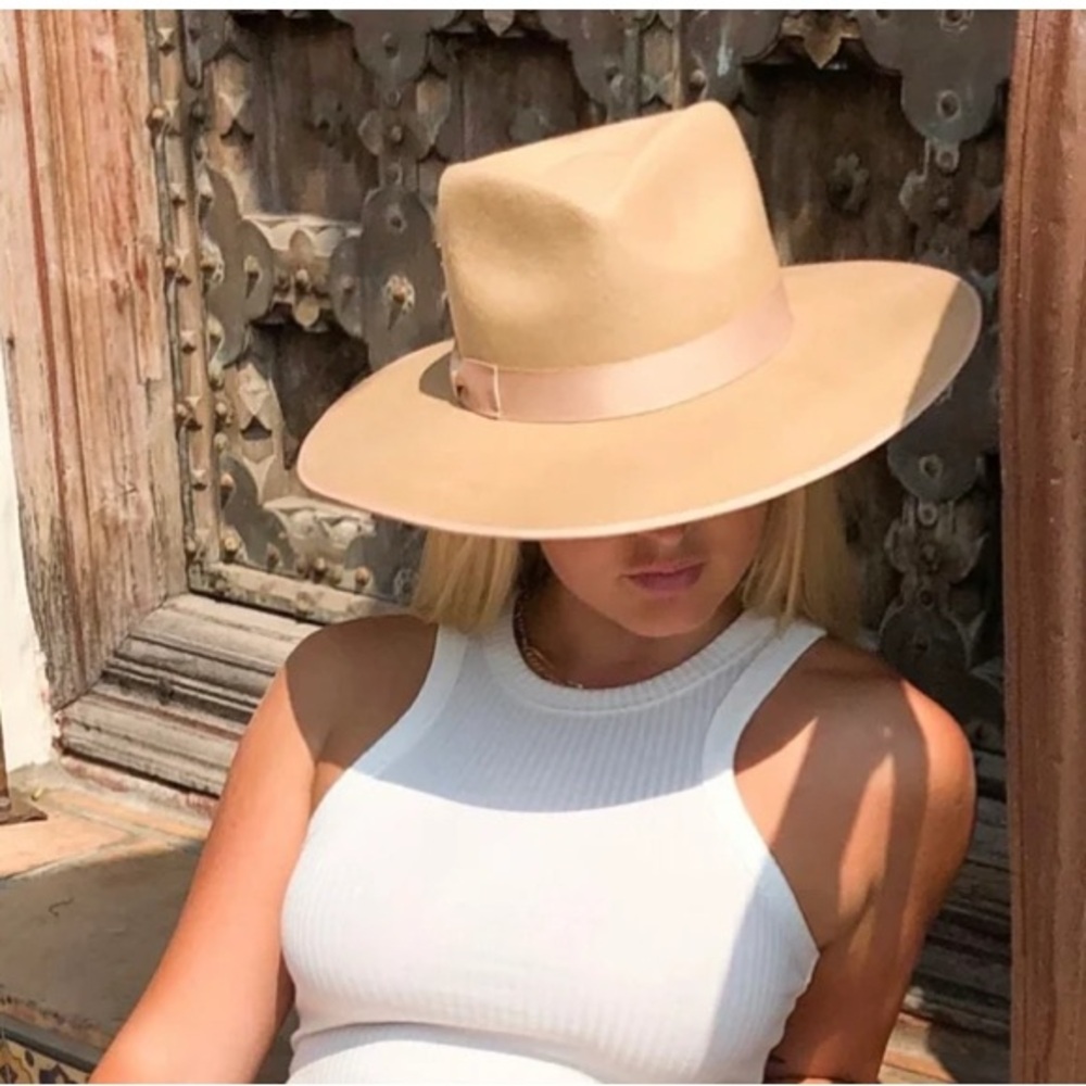 Lack of Colour Caramel Rancher Wide-Brim Hat